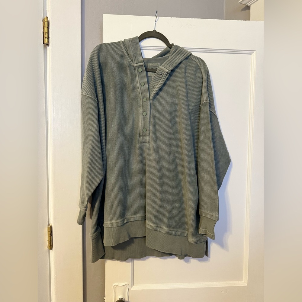 Aerie green Hooded Sweatshirt
